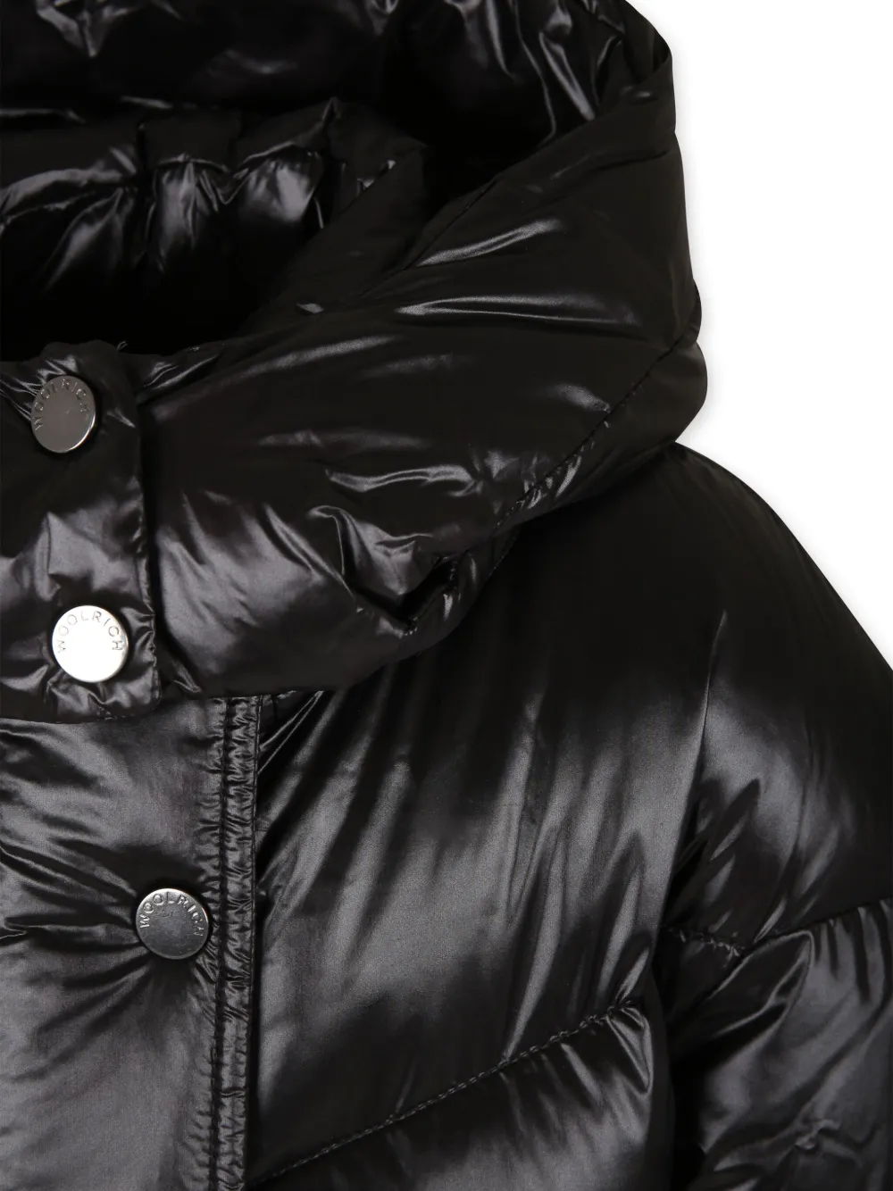 Woolrich Kids Gewatteerde jas Zwart