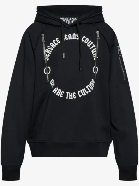Versace Jeans Couture hættetrøje med logotryk