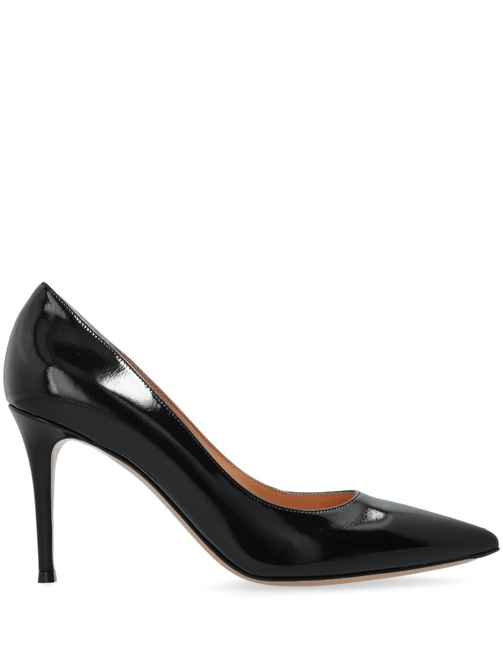 Gianvito Rossi Gianvito 85mm leather pumps Black