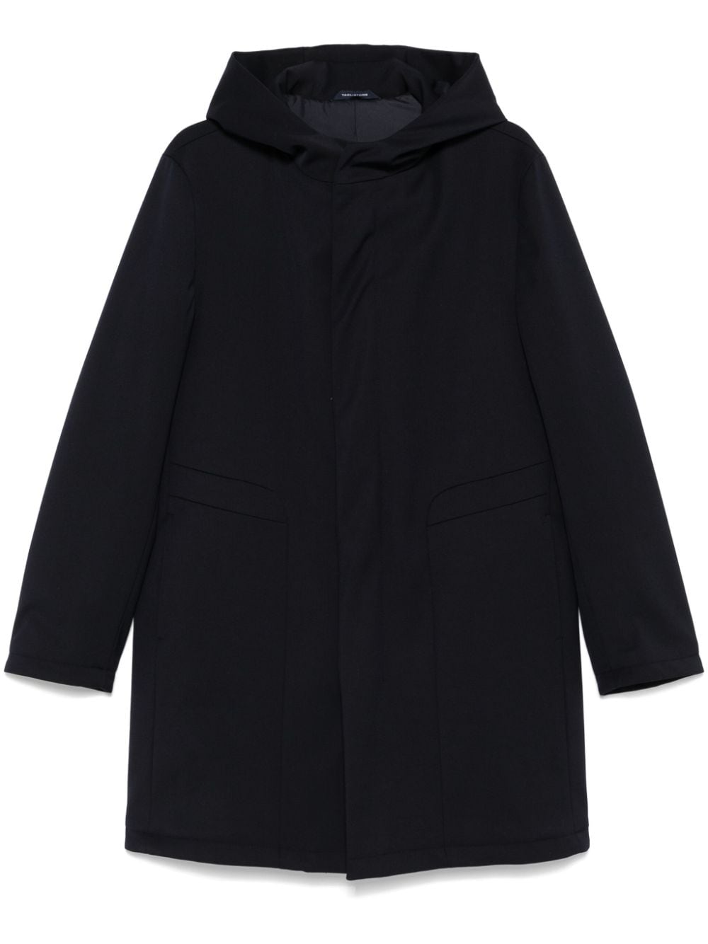 Shop Tagliatore Clift Coat In Blue