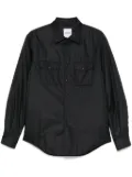 ASPESI press-stud shirt jacket - Black