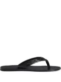 Giuseppe Zanotti Philemon flip flops - Black