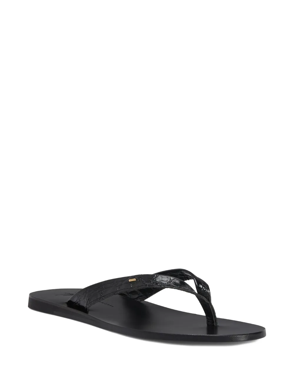 Giuseppe Zanotti Philemon flip flops - Zwart