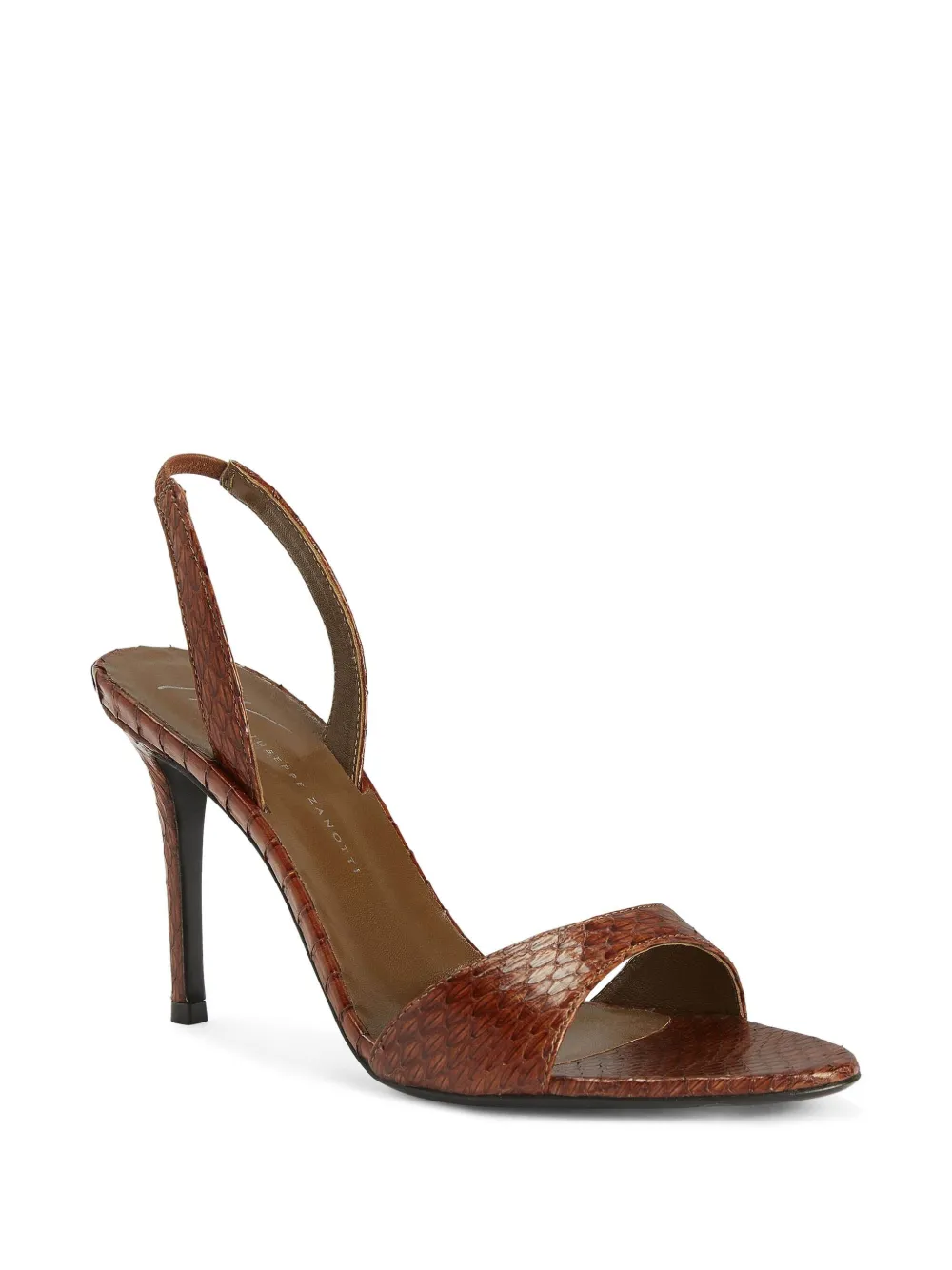 Giuseppe Zanotti 90mm Lilibeth sandalen - Bruin