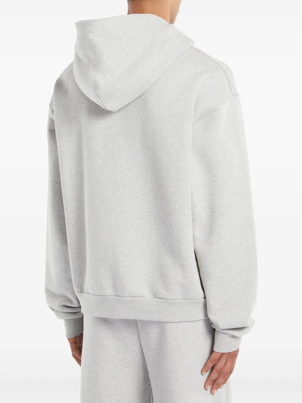 Giuseppe Zanotti Hoodie met geborduurd logo Grijs