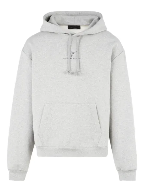 Giuseppe Zanotti logo-embroidered hoodie