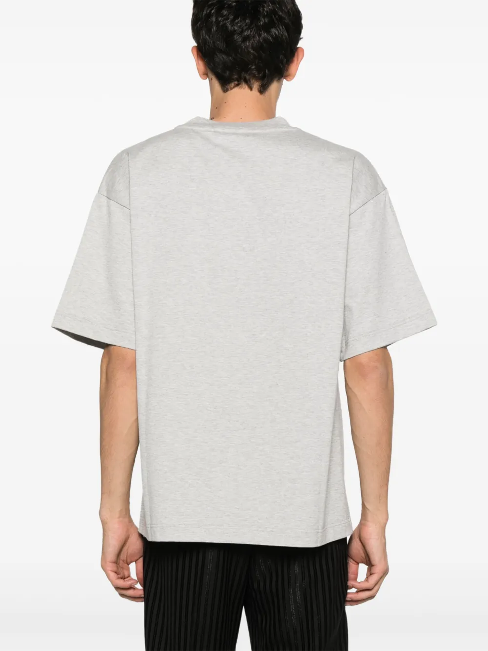 Giuseppe Zanotti T-shirt met logoprint GREY