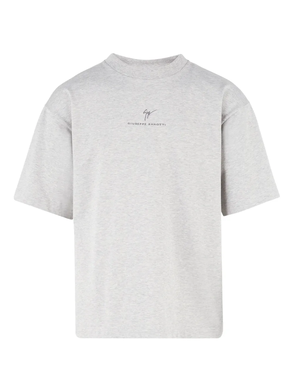 Giuseppe Zanotti logo-print T-shirt | Grey | Image 1