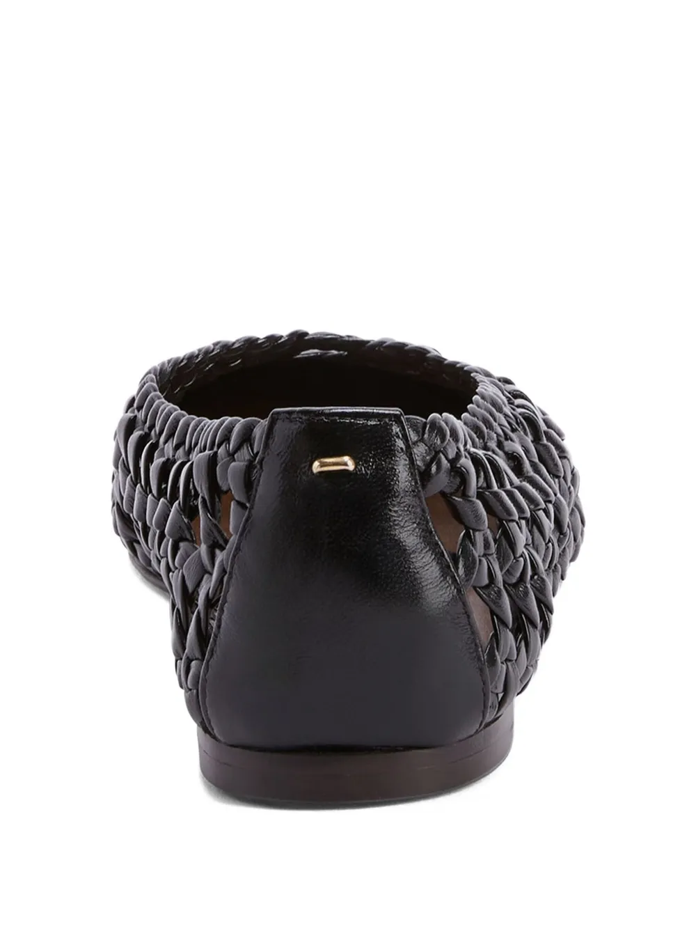 Giuseppe Zanotti Georgia Cage ballerina's Zwart