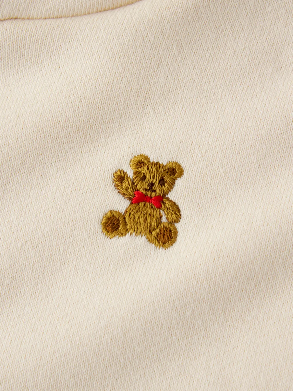 Miki House Bear hoodie Beige