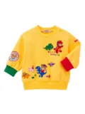 Miki House Dinosaur sweatshirt - Yellow