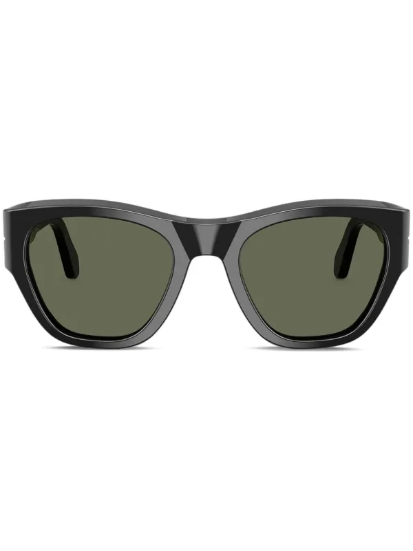 Persol スクエアフレーム サングラス | ブラック | FARFETCH JP