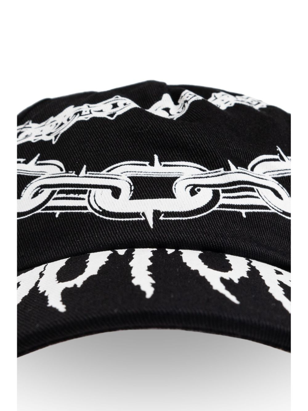 VERSACE JEANS COUTURE CHAIN-PRINT CAP 