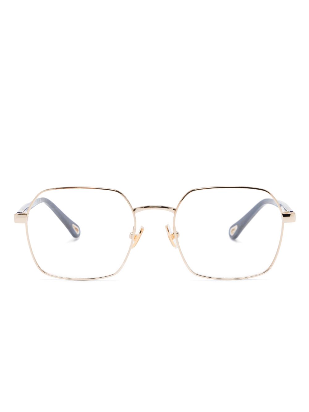 Chloé Eyewear square-frame glasses - Gold