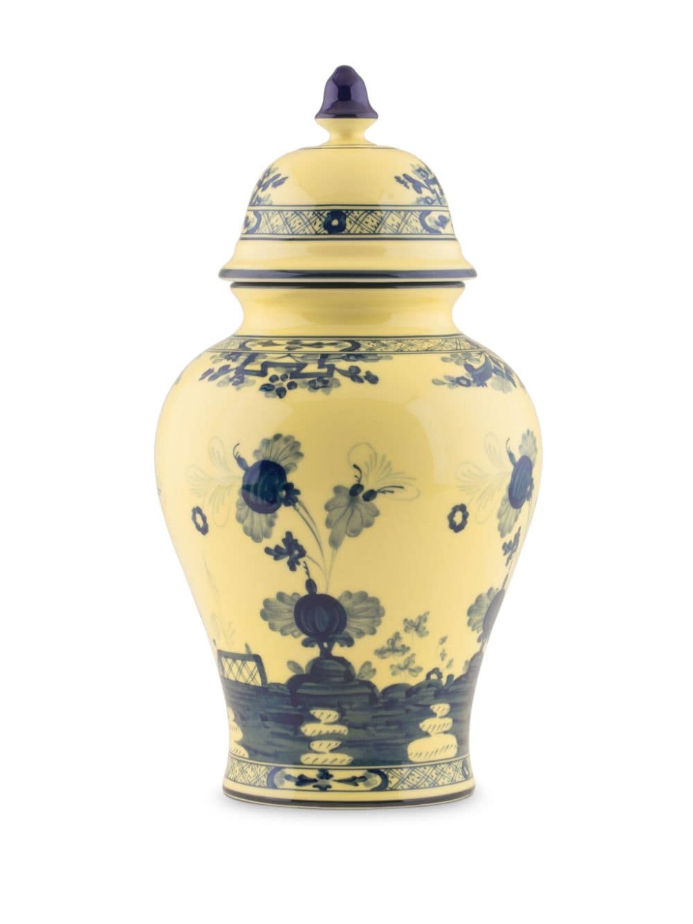 GINORI 1735 Oriente Italiano vase (31cm) - Geel