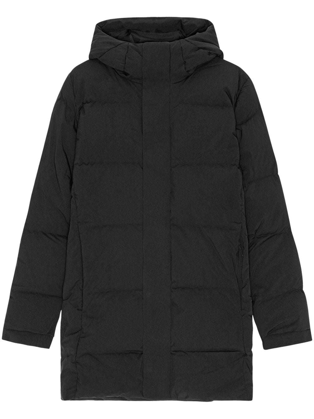 Shop Nn07 Jake Padded Coat In Black