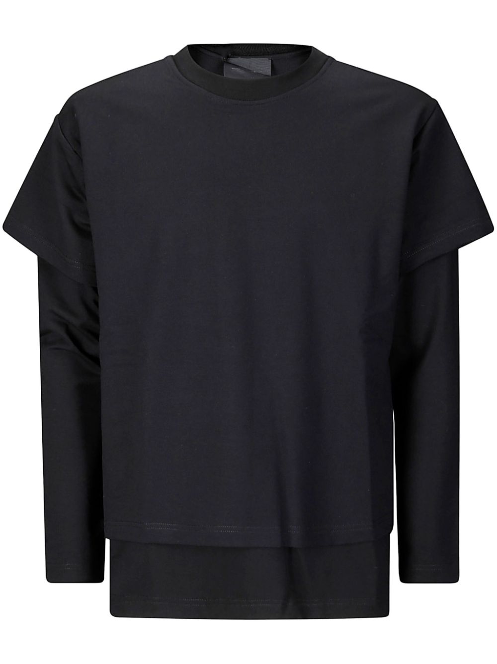 HELIOT EMIL layered T-shirt - Black