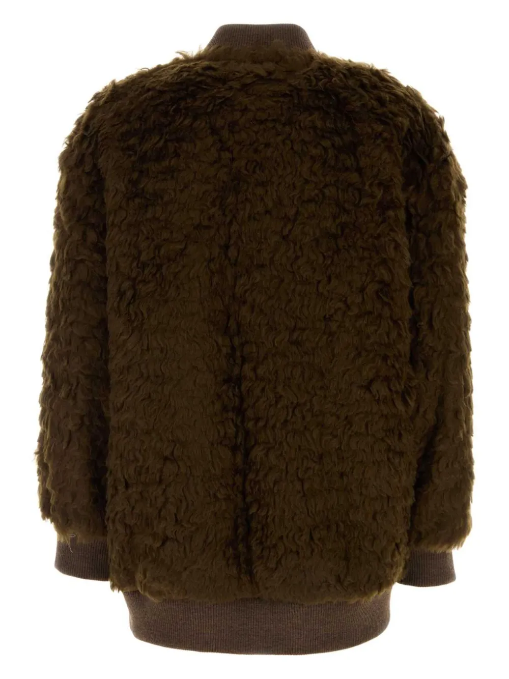 Weekend Max Mara Teddy bomber jacket | Faux Fur & Shearling Coats | Image 2