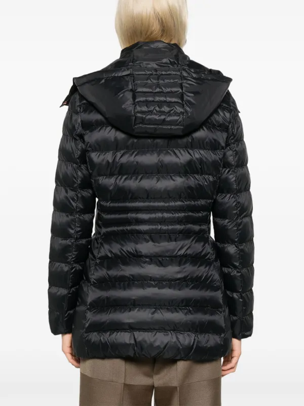 Ea7 Emporio Armani Padded Coat Black FARFETCH AZ