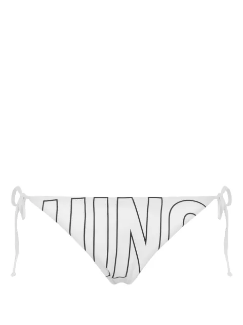 Moschino logo-print bikini bottoms