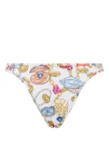 Moschino shell print bikini bottom - White