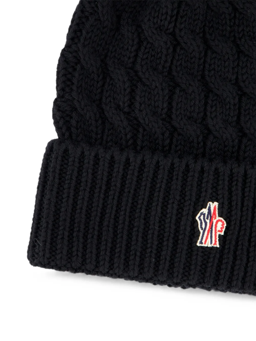 Moncler Grenoble Wollen muts Zwart