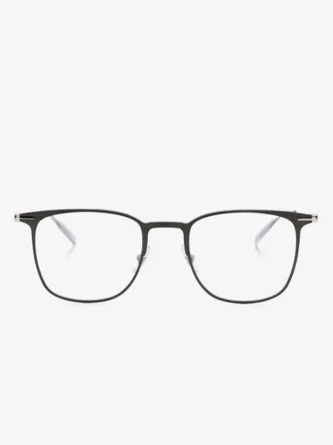 Montblanc wayfarer-frame glasses