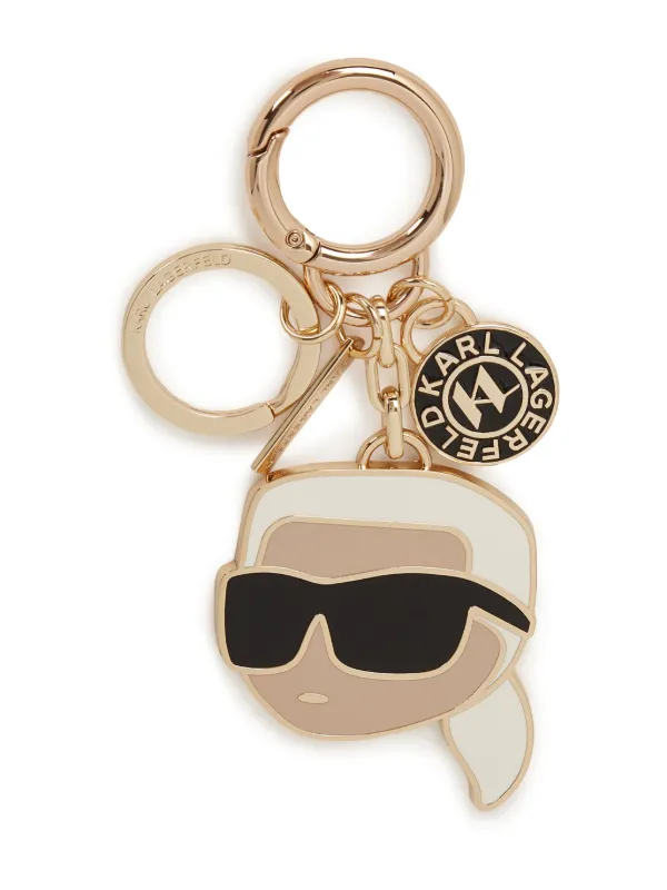 Karl Lagerfeld Ikon キーチェーン | ゴールドトーン | FARFETCH JP