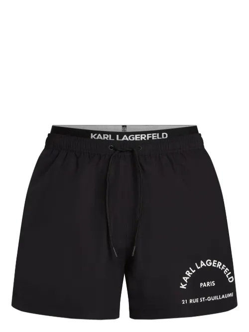 Short de bain Rue St Guillaume - Karl Lagerfeld - Modalova