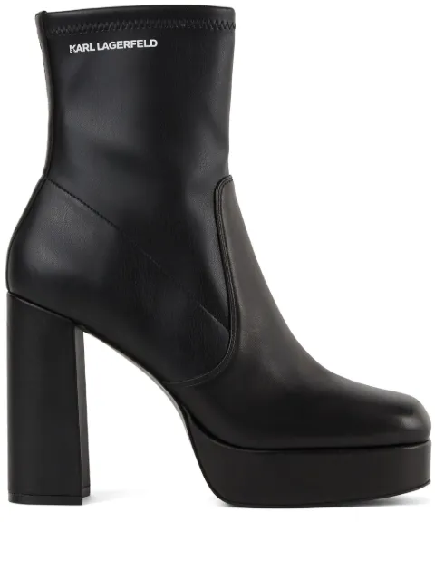 Karl Lagerfeld Jeans botines Daphne con tacón 110mm