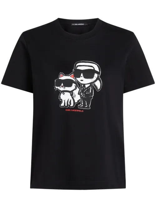 T-shirt IKON Choupette - Karl Lagerfeld - Modalova