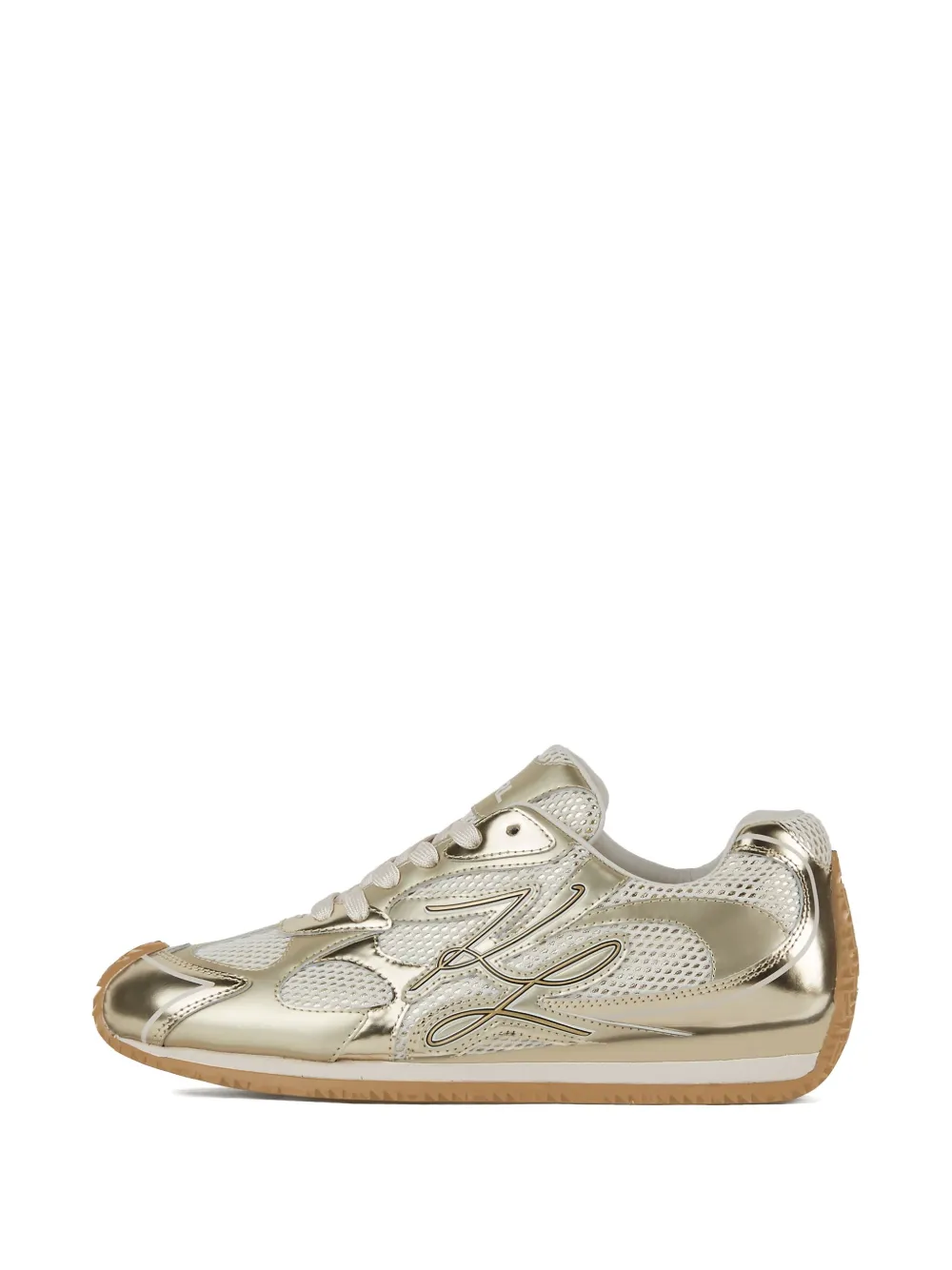 Karl Lagerfeld Velocette trainers Gold