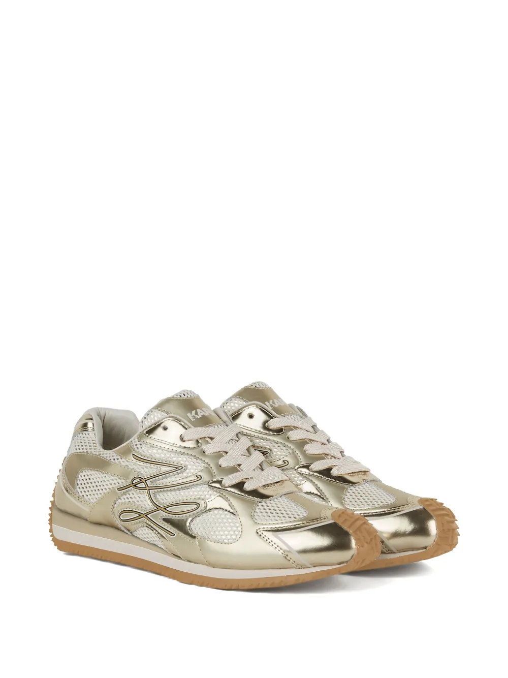 Karl Lagerfeld Velocette trainers Gold