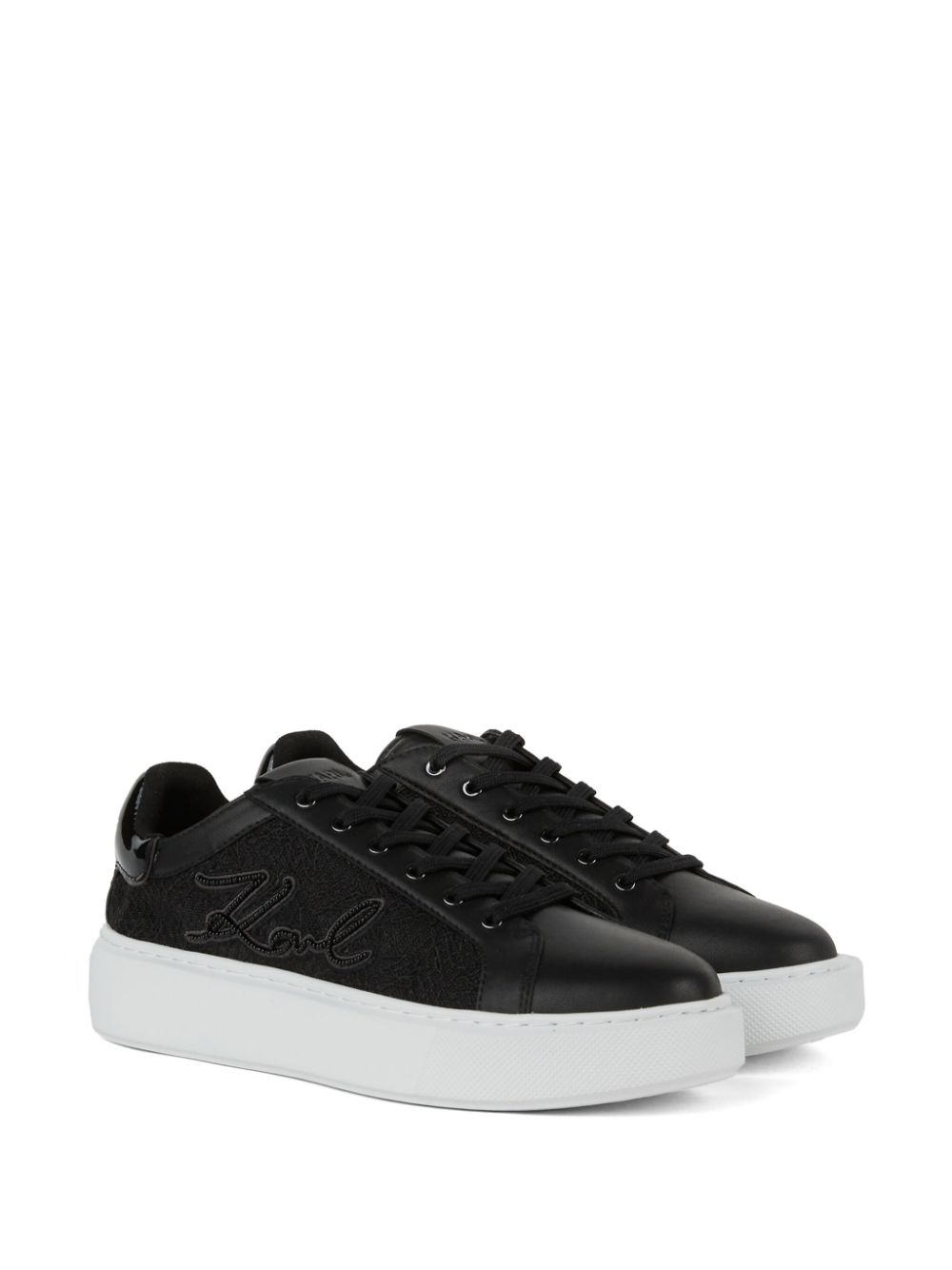 Karl Lagerfeld Maxi Kup sneakers - Zwart