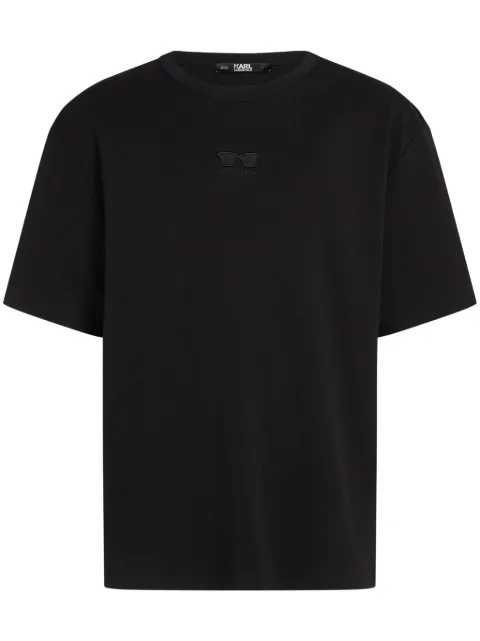 Karl Lagerfeld playera con lentes de sol estampados