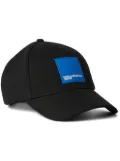 Karl Lagerfeld Jeans logo-appliqué baseball cap - Black