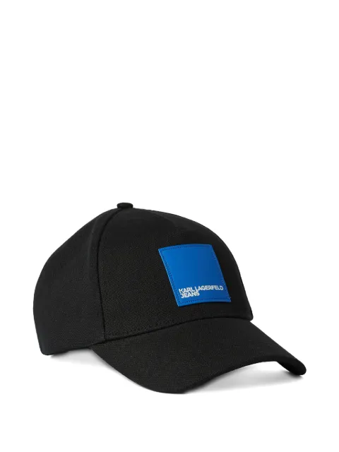 Karl Lagerfeld Jeans casquette à logo appliqué