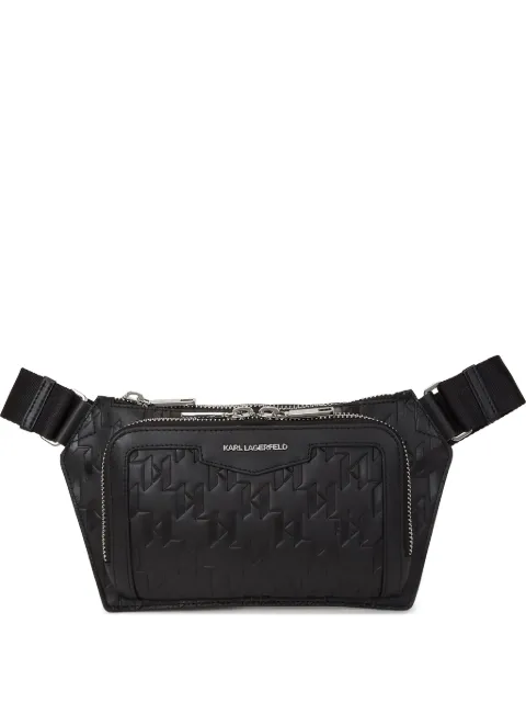 Karl Lagerfeld K/Loom leather belt bag