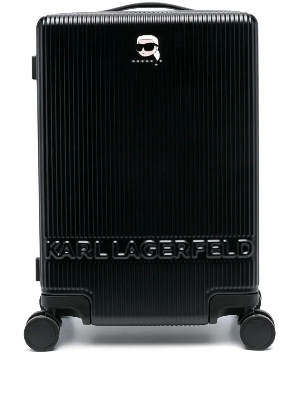 Karl lagerfeld luggage trolley online