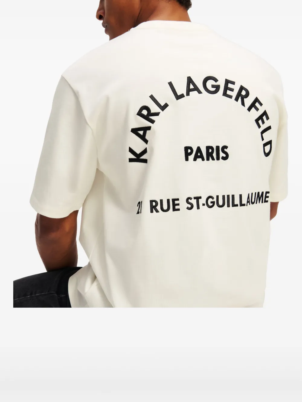 Karl Lagerfeld Rue St-Guillaume T-shirt Beige