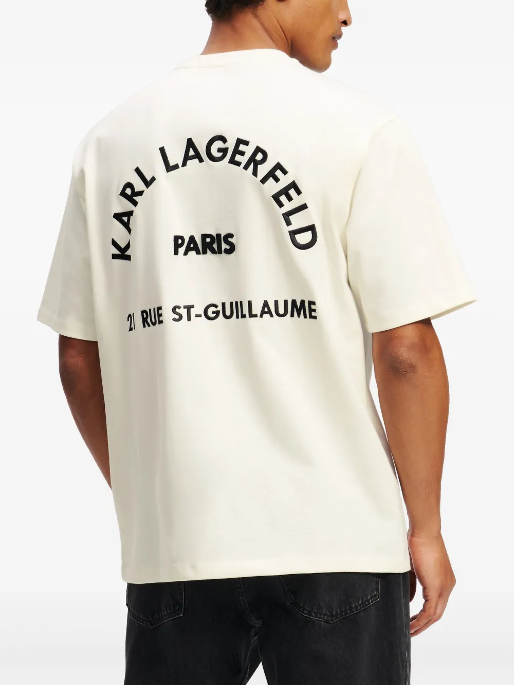Karl Lagerfeld Rue St-Guillaume T-shirt Beige