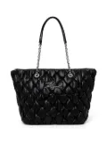 Karl Lagerfeld Signature Kuilt tote bag - Black