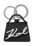 Karl Lagerfeld K/Signature Bag keychain - Black