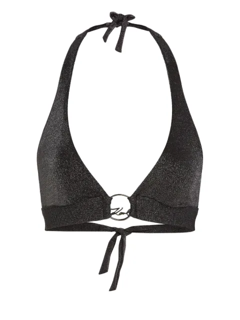 Karl Lagerfeld bikini con detalle del logo
