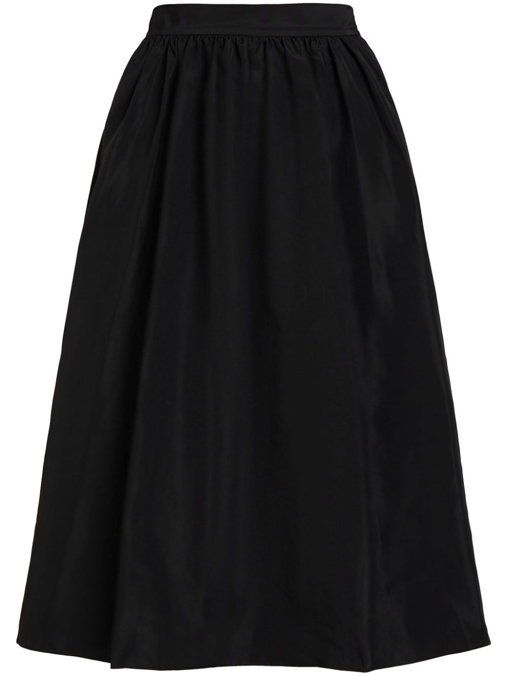 KARL LAGERFELD PLEATED MIDI SKIRT 