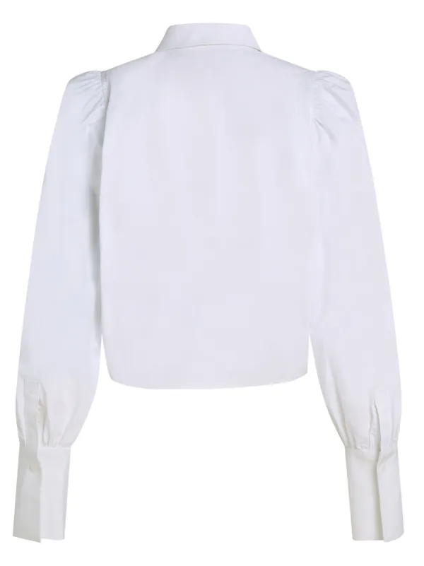 KARL LAGERFELD 長袖ホタンアッフシャケット A1W15044 999 Karl Lagerfeld Paris Women's Signature Shirt Size M