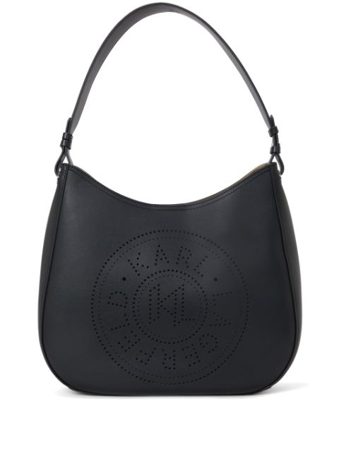 Karl Lagerfeld K Circle perforated-design hobo bag WOMEN