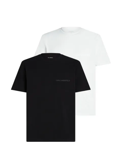 Karl Lagerfeld logo-print T-shirt (pack of two)