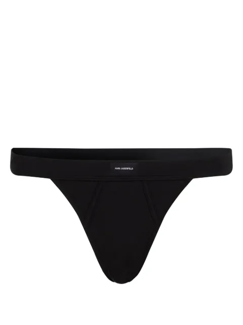 Karl Lagerfeld Essential logo-waistband briefs