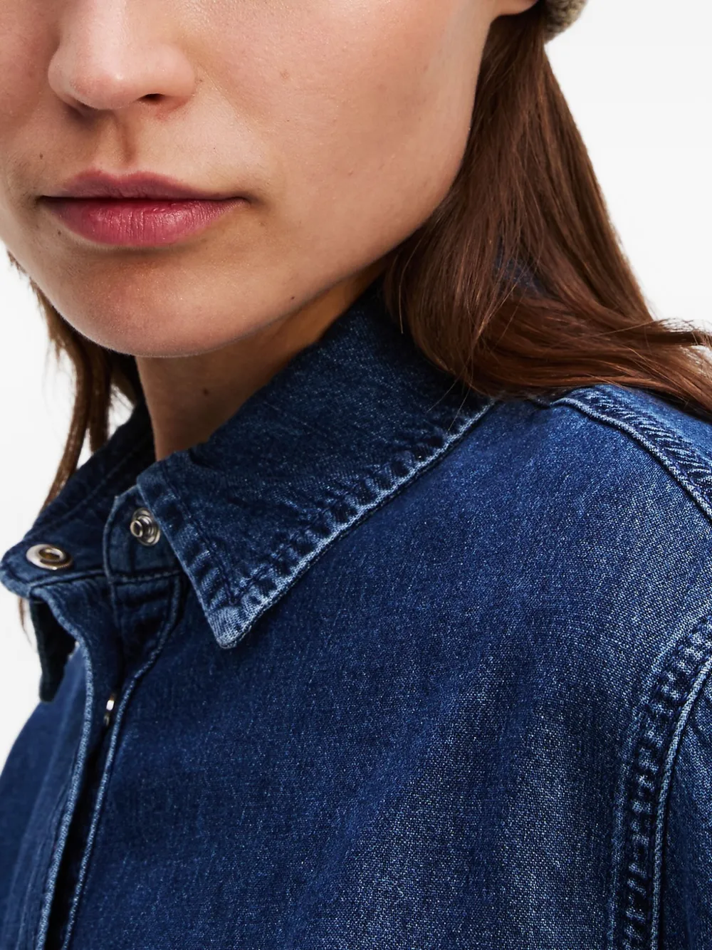 Karl Lagerfeld Jeans Muts met logopatch Beige